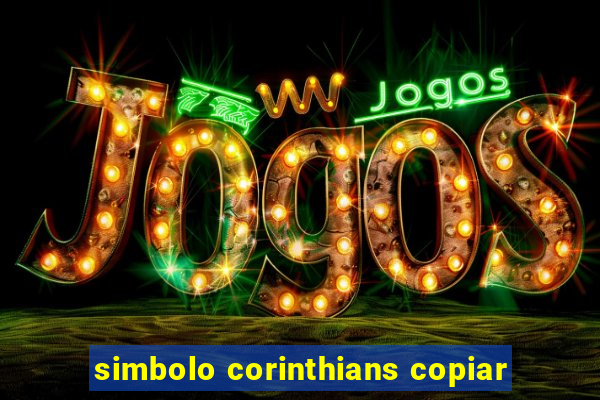 simbolo corinthians copiar